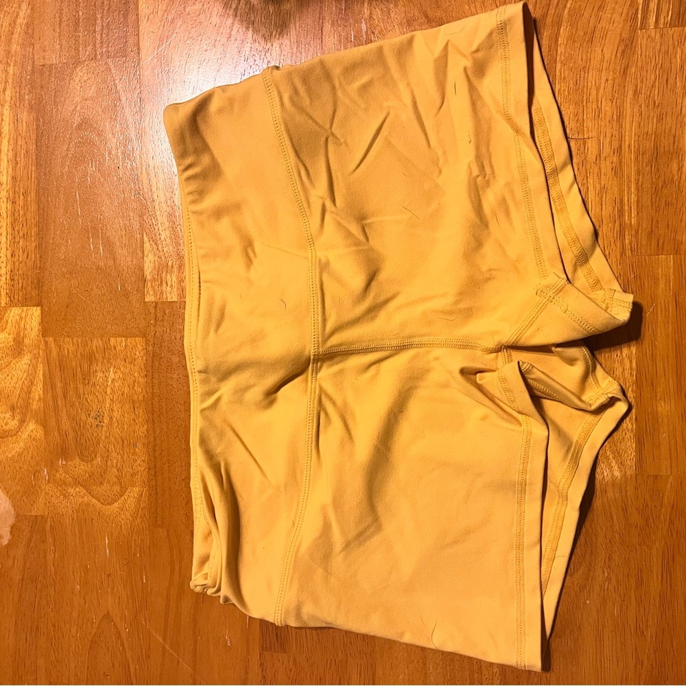 Yellow Rokfit Shorts